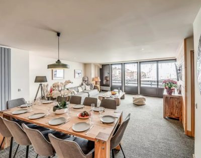 BEL APPARTEMENT AU PIED DES PISTE, POUR 10 PERSONNES, TIGNES LE LAC